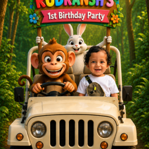 Jeep Adventure — Jungle Safari Invitation Video — Platinum