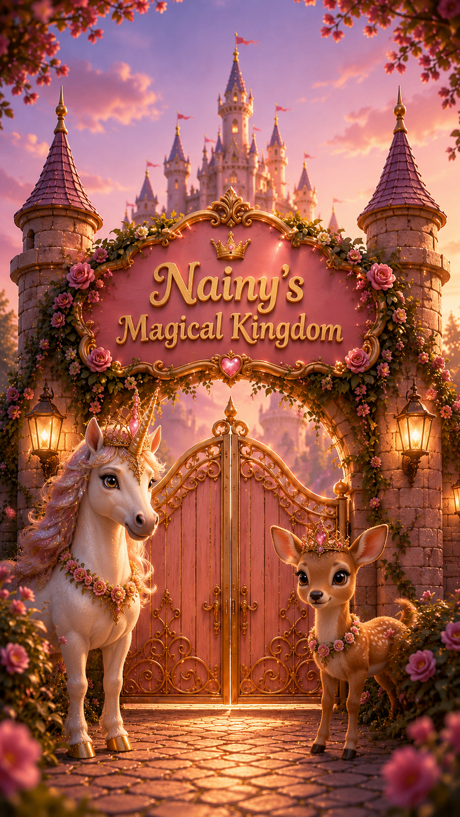 Princess theme - roller coaster theme - Platinum style