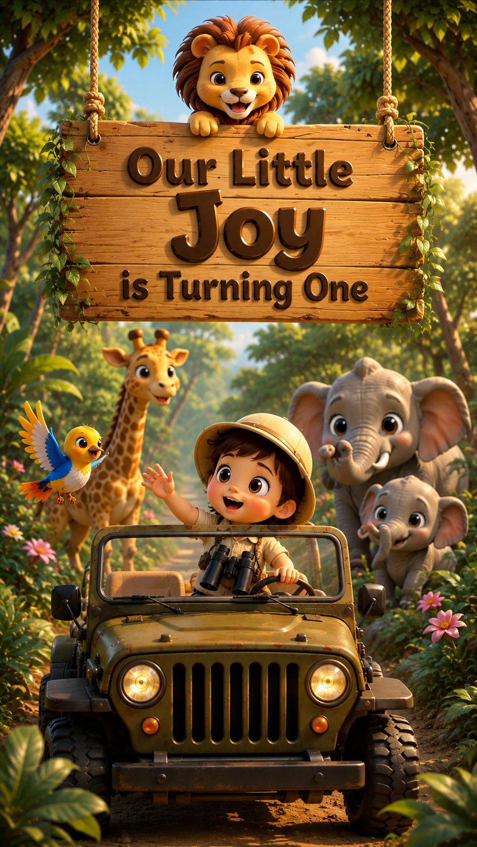 Joy Ride — Jungle Safari Invitation Video — Platinum - Image 8