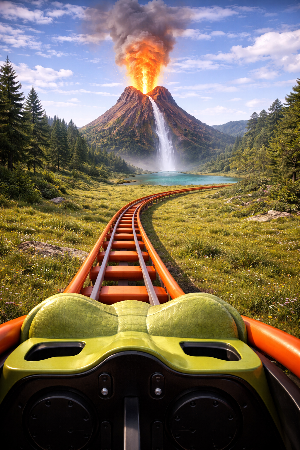 Dinosaur Park and Roller Coaster Ride — Jungle Safari Invitation Video — Platinum - Image 5