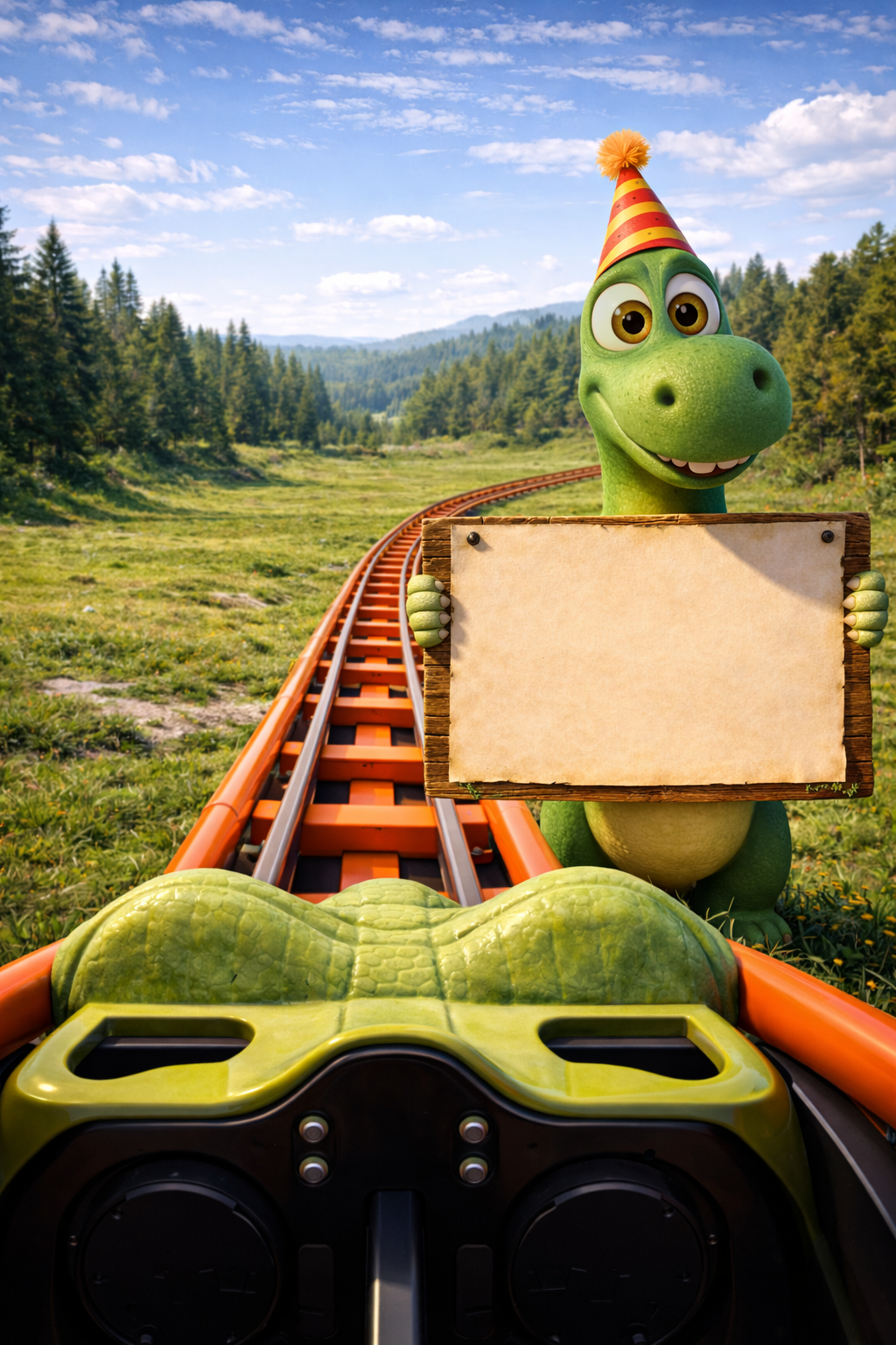Dinosaur Park and Roller Coaster Ride — Jungle Safari Invitation Video — Platinum - Image 6