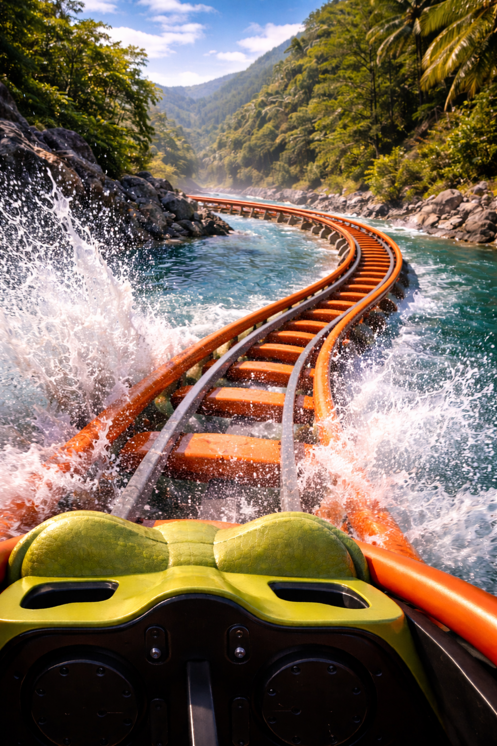 Dinosaur Park and Roller Coaster Ride — Jungle Safari Invitation Video — Platinum - Image 12