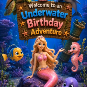 Sea Shell and Turtles — Mermaid & Ocean Invitation Video — Platinum
