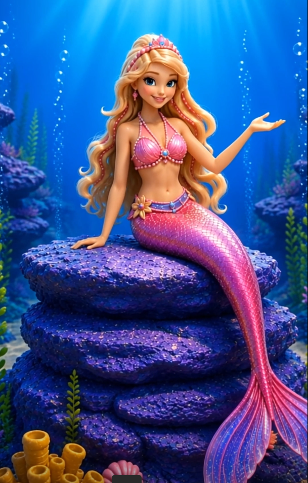 Sea Shell and Turtles — Mermaid & Ocean Invitation Video — Platinum - Image 7