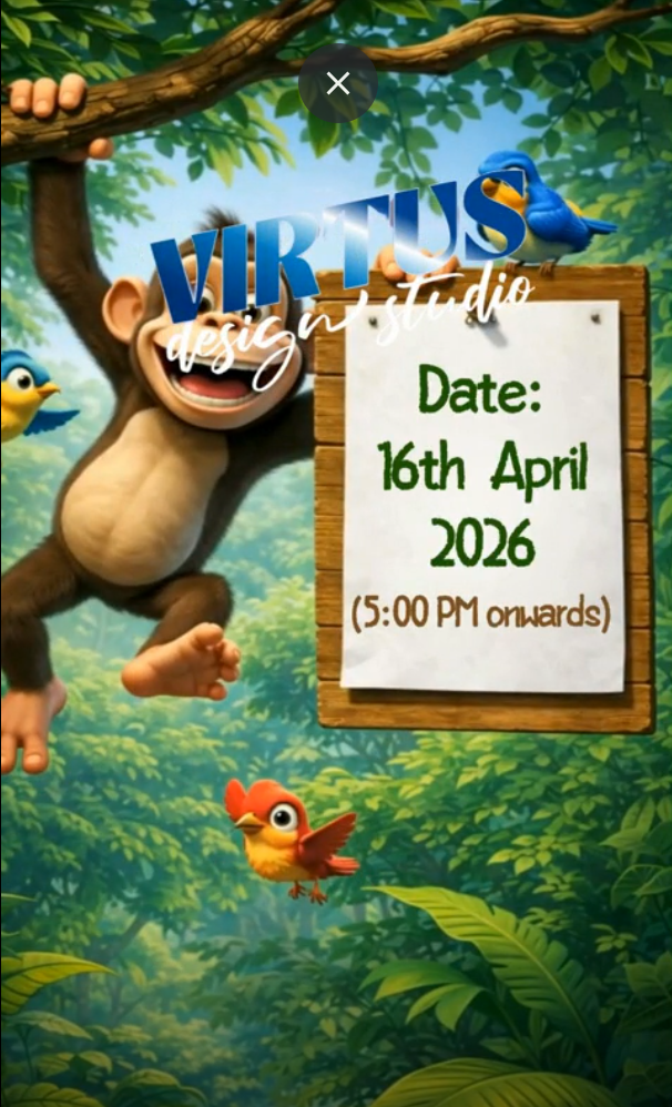 Twins Jungle Adventure Invitation Video — Platinum - Image 8
