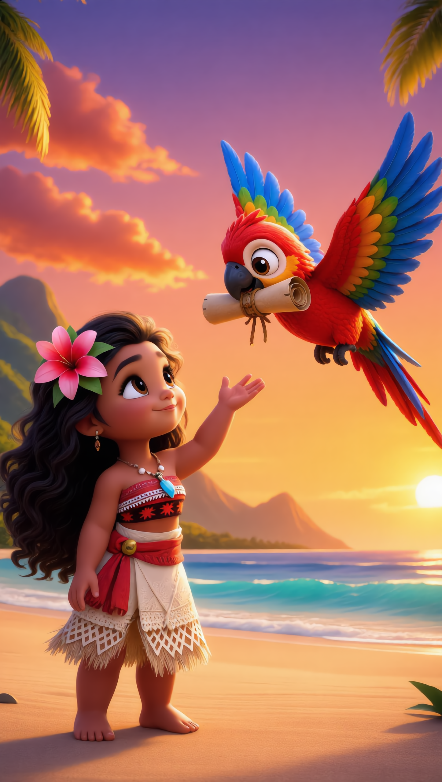 Moana — Mermaid & Ocean Invitation Video — Platinum
