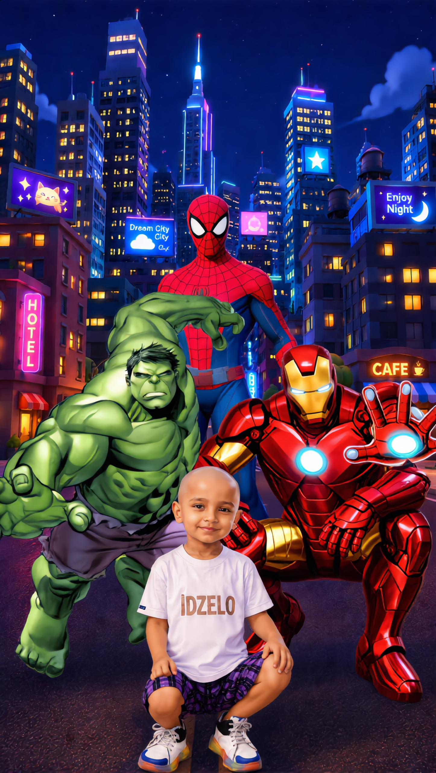 Mundan Celeberation — Avengers Invitation Video — Gold - Image 9