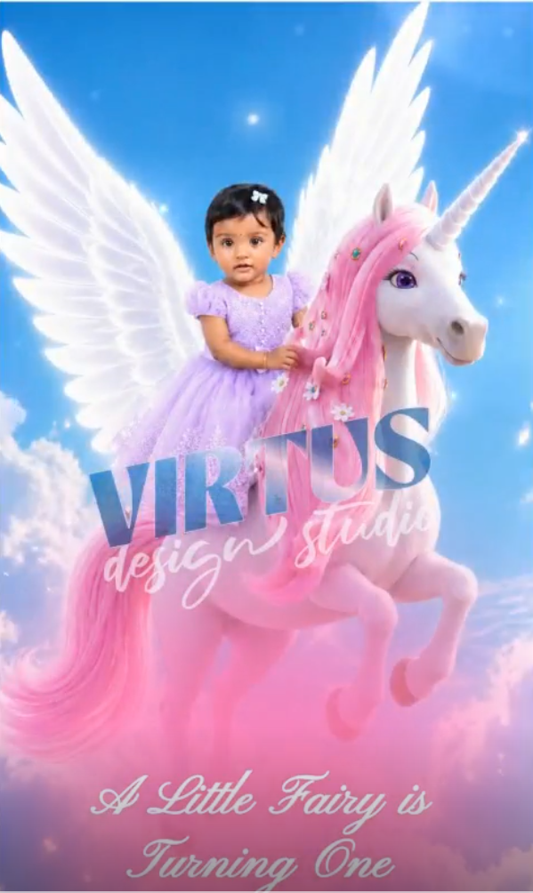 Barbie and Unicorn in Castle — Princess Invitation Video — Platinum - Image 6