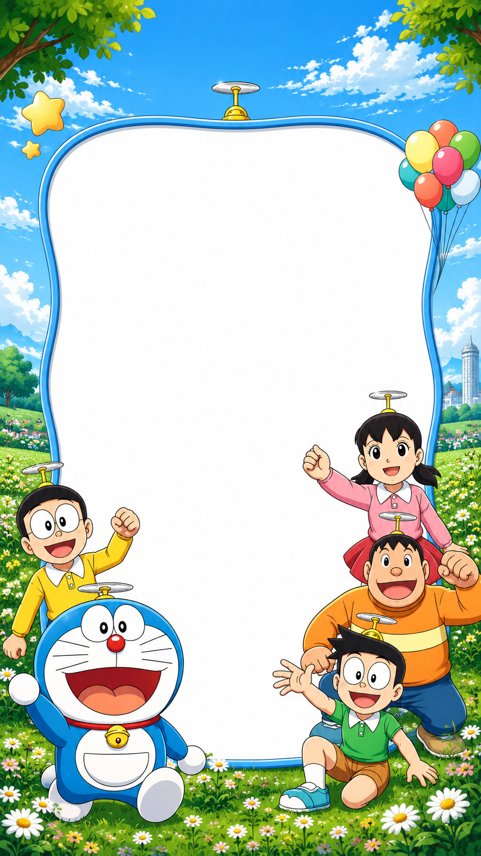 Doraemon and Friends — Doraemon Birthday Card - Image 3