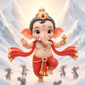 Dancing with Joy — Bal Ganesha Invitation Video — Silver