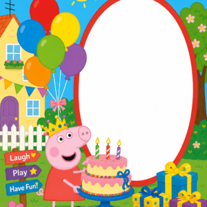Little Piggy Invitation Video — Silver