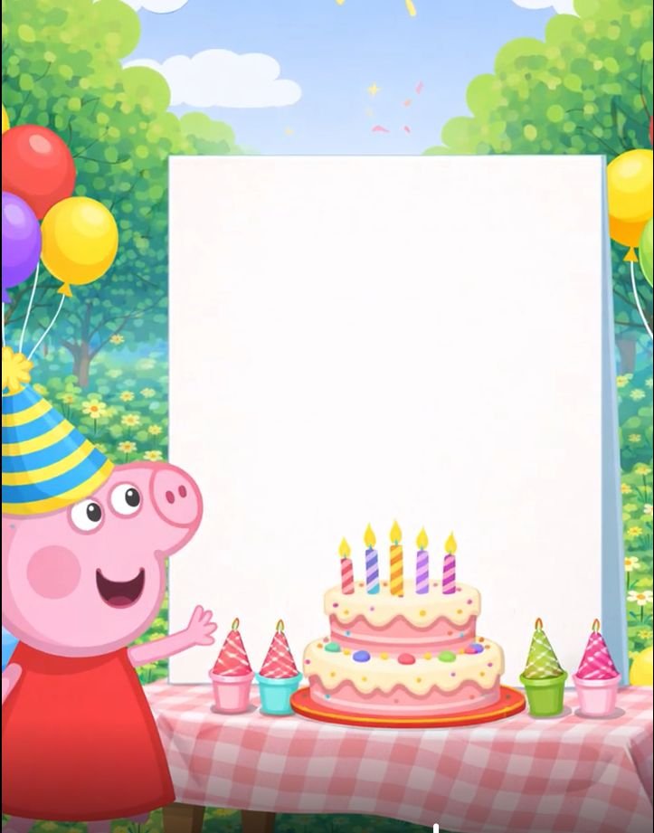 Peppa Invitation Video — Silver - Image 4