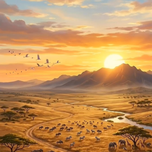 Simba King Jungle — Lion & Safari Invitation Video — Silver