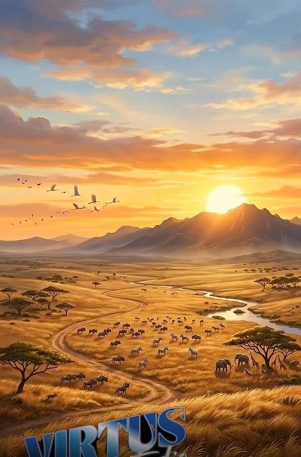 Simba King Jungle — Lion & Safari Invitation Video — Silver