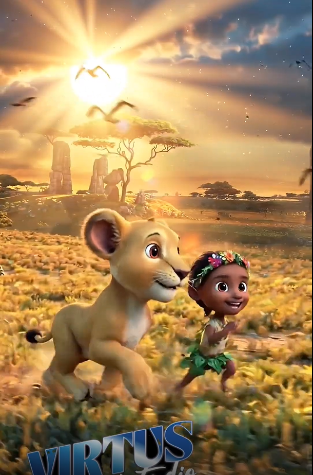 Simba King Jungle — Lion & Safari Invitation Video — Silver - Image 4