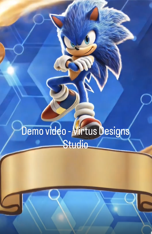 Sonic Invitation Video — Silver - Image 4
