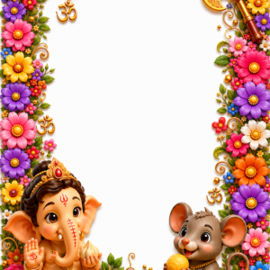Bal Ganesha Birthday Card