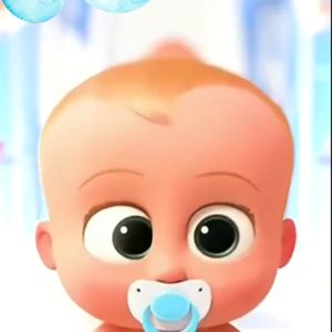 Boss Baby Invitation Video — Silver