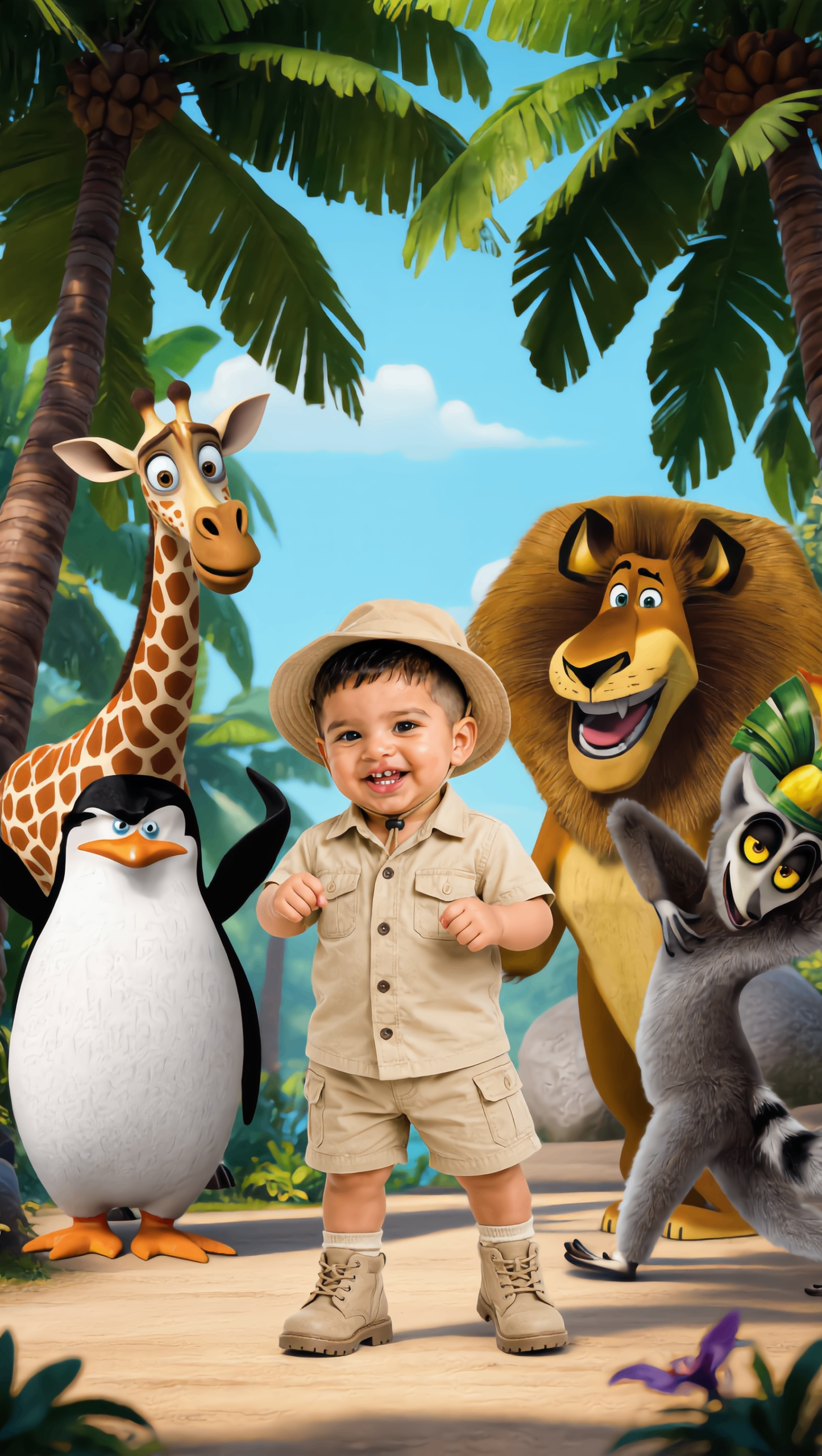 Party in Madagascar — Jungle Safari Invitation Video — Platinum - Image 5