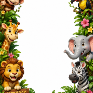 Adventure — Jungle Safari Birthday Card