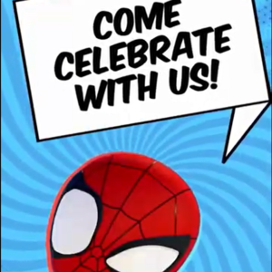 Spidy Toon Style — Spiderman Invitation Video — Silver