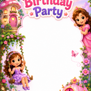 Fairy Theme - Birthday Card