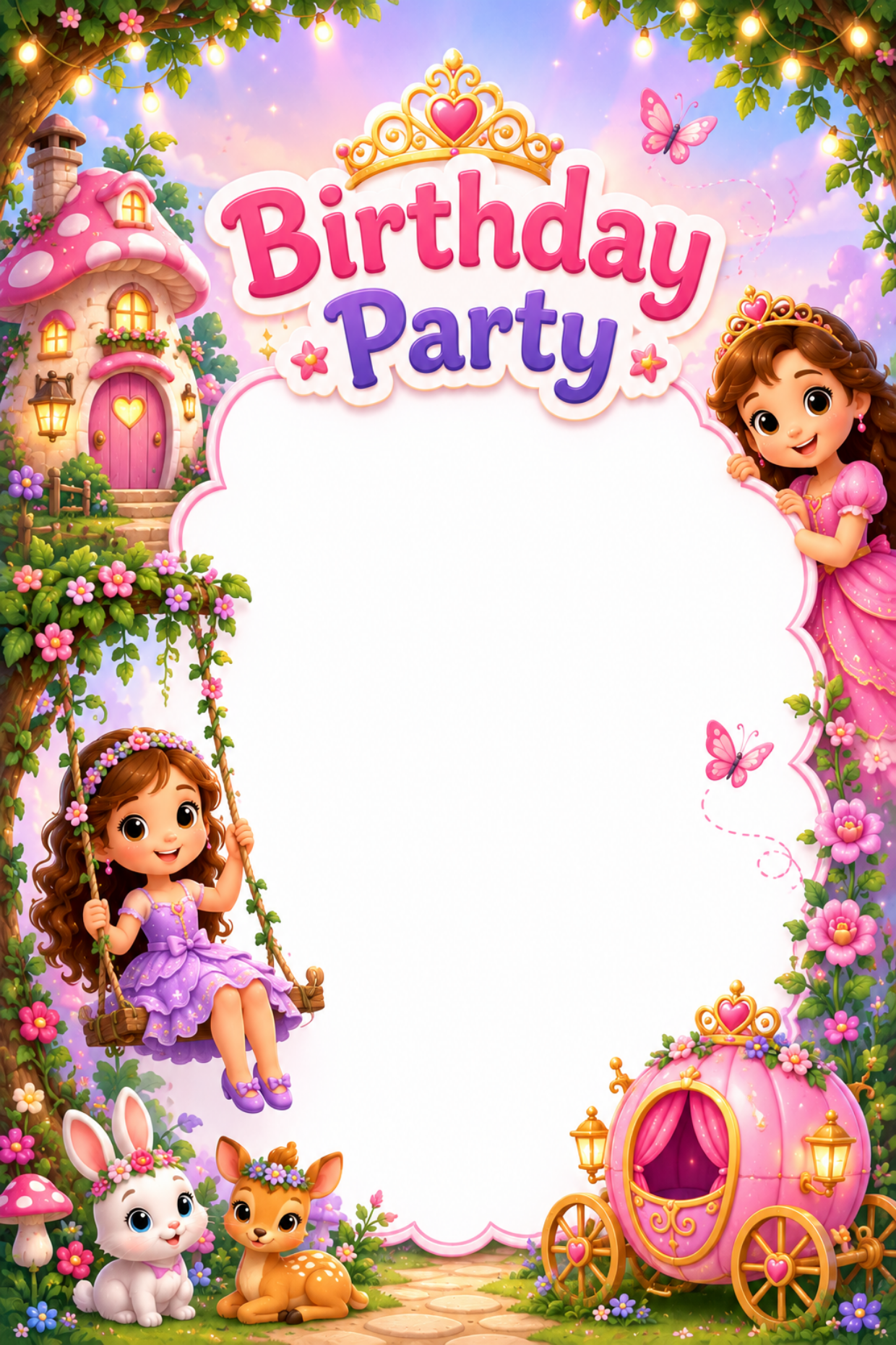 Fairy Theme - Birthday Card